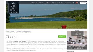 
                            12. Förde Golf Club Glücksburg, Schleswig-Holstein - Golfpakete