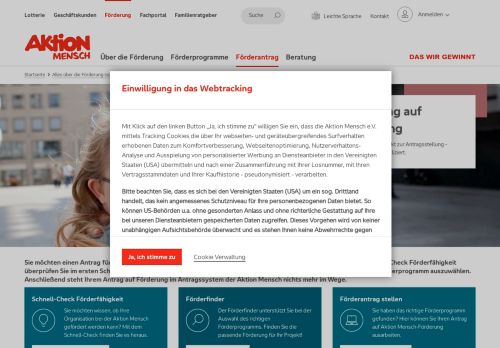 
                            2. Förderantrag stellen - Alles über die Förderung ... - Aktion Mensch