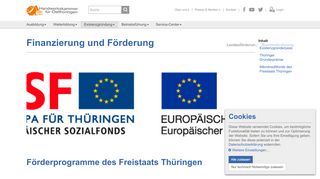 
                            3. Förderprogramme des Freistaats Thüringen - Handwerkskammer für ...