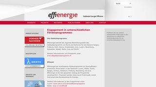 
                            6. Förderprogramme | effienergie