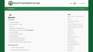 
                            9. Foreign Students – Trinity University of Asia