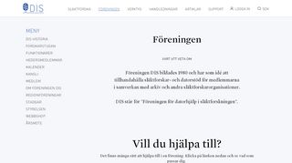 
                            10. Föreningen | DIS