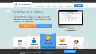
                            2. Foreningsadministrator - Nem og enkelt medlemssystem