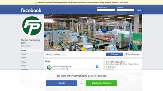 
                            11. Forest Packaging Corp - Home | Facebook
