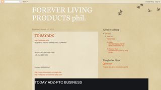 
                            12. FOREVER LIVING PRODUCTS phil.