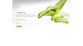 
                            1. Forever Living Products Scandinavia AB: Inloggning