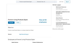 
                            12. Forever Living Products Spain | LinkedIn