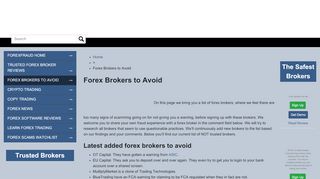 
                            8. Forex Brokers to Avoid - Forex Broker Scams - ForexFraud.com