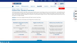 
                            7. Forex Cards - Apply Online for the Best Travel Forex Cards | HDFC Bank