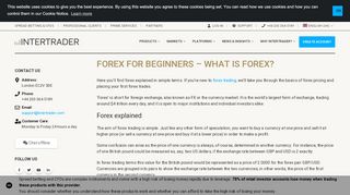 
                            10. Forex for Beginners - InterTrader