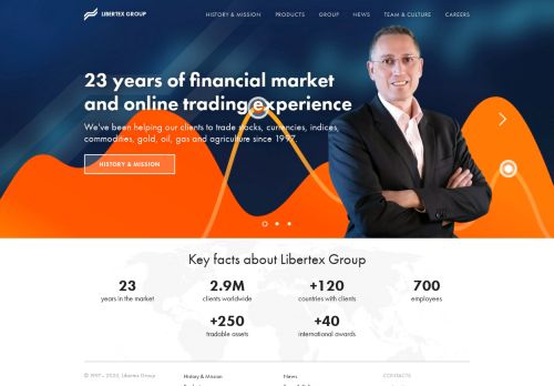 
                            7. Forex is Libertex Group. 20 years of experience in online trading