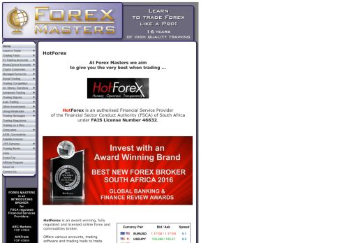 
                            12. Forex Masters - HotForex