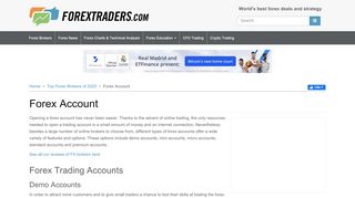 
                            13. Forex Trading Account - Open a Free Forex Demo Account
