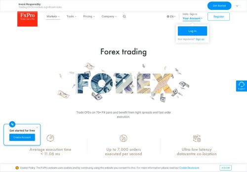
                            2. Forex trading, оnline fx trade UK, on FxPro.com