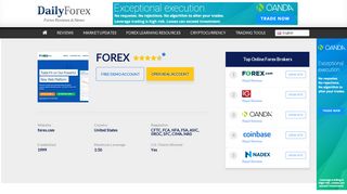 
                            3. Forex.com FOREXTrader PRO Review | DailyForex.com