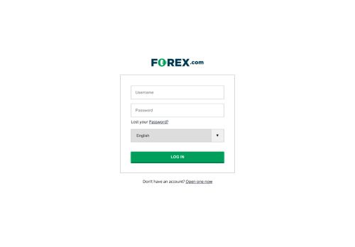
                            4. FOREX.com Web Platform