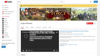 
                            10. Forge of Empires - YouTube