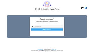 
                            3. forget your password? - GNCZ - Online Services Portal - General ...