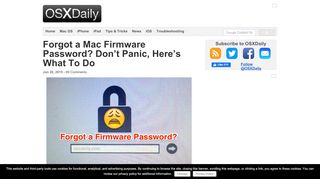 
                            6. Forgot a Mac Firmware Password? Don't Panic, Here's What To Do