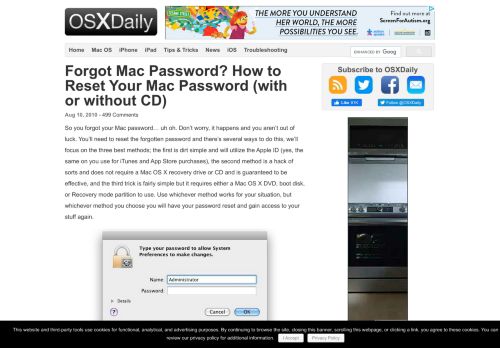 
                            13. Forgot Mac Password? How to Reset Your Mac Password (with or ...