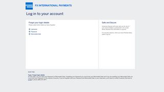 
                            5. Forgot my memorable date - FX International Payments