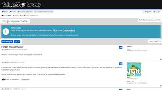 
                            10. Forgot my username - DelugeRPG Forums