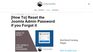 
                            12. Forgot or need to Reset Joomla Admin Password? [How to ...
