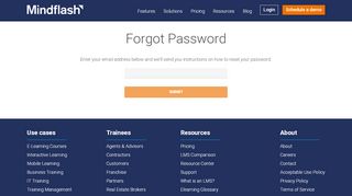 
                            3. Forgot Password and Username - Mindflash