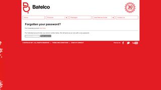 
                            7. Forgot password? - Bahrain Telecommunications Company ...