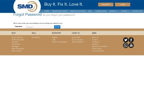 
                            11. Forgot Password - Buy It. Fix It. Love It. - SMD