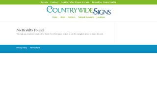 
                            3. Forgot Password - Countrywide Signs - Estate Agency Board ...