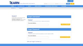 
                            5. Forgot Password? - iEARN Collaboration Centre