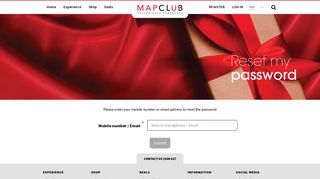 
                            7. Forgot Password | MAPCLUB