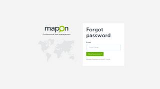 
                            2. Forgot password? - | Mapon