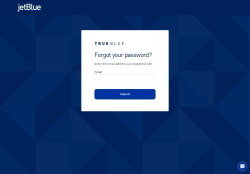 
                            8. Forgot Password | TrueBlue | JetBlue