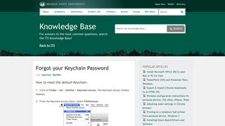 
                            9. Forgot your Keychain Password | Information Technology Services ...