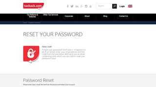 
                            4. Forgot your log-in details? - Taxback.com