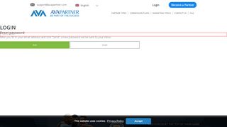 
                            2. Forgot Your Password? Forex Affiliate Login | AvaPartner