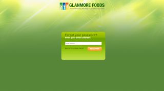
                            4. Forgot your password? - Glanmore Foods Web Order