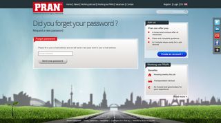 
                            6. Forgot your password? - pran.nl