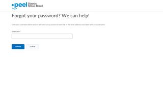 
                            9. Forgot your password? We can help! - Peel DSB