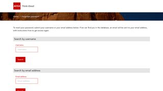 
                            2. Forgotten password - ACCA Education Hub - ACCA Global