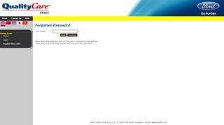 
                            6. Forgotten Password - Daily Traffic Control Log