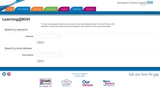 
                            8. Forgotten password - Learning@NUH