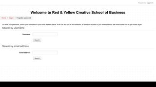 
                            10. Forgotten password - Red & Yellow Creative School of Business