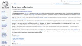 
                            6. Form-based authentication - Wikipedia