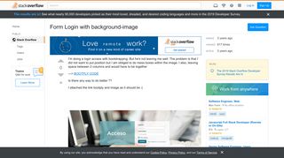 
                            11. Form Login with background-image - Stack Overflow