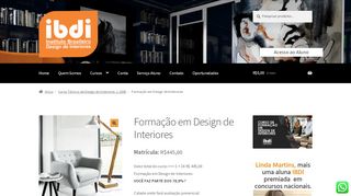 
                            7. Formação em Design de Interiores – IBDI – Instituto Brasileiro Design ...