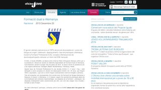 
                            7. Formació dual a Alemanya - Notícies - Oficina Jove