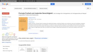 
                            12. Formale Freiheit und materiale Gerechtigkeit: die Grundlagen der ... - Google Books-Ergebnisseite